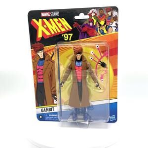 Hasbro X-Men 97 Gambit Action Figure New Marvel Legends Series Retro Carded